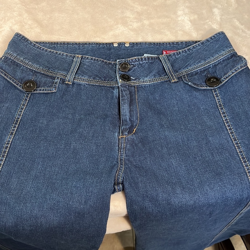 #134LEVI’S JEANS 12 Miss M wide leg - Picture 7 of 16